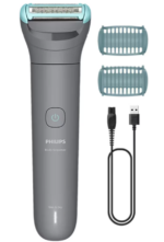 Aparat de tuns corporal PHILIPS Series 3000 BG3480/15, acumulator, autonomie 80 min, gri
