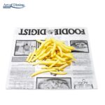 SET 500 BUCATI HARTIE IMPERMEABILA REZISTENTA LA GRASIME TIP ZIAR,  200 x 250 MM, ART OF DINING - Image 9