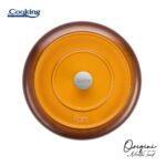 TIGAIE ALUMINIU TURNAT + CAPAC 26x5CM, NICOLAI TAND, ORIGINI, COOKING BY HEINNER - Image 3