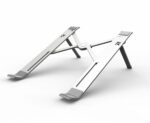 Suport laptop Serioux, SRXNCPU2, material aluminiu, dimensiune deschisă: 190x250x4mm,dimensiune pliată: 60 x 250 x 4mm, grosime: 4mm, greutate: 180g, dimensiune compatibilă:  până la 15.6 ", culoare argintiu, 4 unghiuri ajustabile