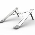 Suport laptop Serioux, SRXNCPU2, material aluminiu, dimensiune deschisă: 190x250x4mm,dimensiune pliată: 60 x 250 x 4mm, grosime: 4mm, greutate: 180g, dimensiune compatibilă:  până la 15.6 ", culoare argintiu, 4 unghiuri ajustabile