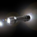Lanterna dubla PNI Adventure F200 din aluminiu cu LED, acumulator 4000mAh si port micro USB, 3 LED-uri cu deschidere mare si unul cu focus, ambele au 3 niveluri de putere, Tip led: Osram P8, pUTERE: 1 x 10W si 3 x 5W, Capacitate acumulator: 4000mAh, Material: Aluminiu anodizat, Clasa de - Image 10