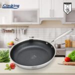 TIGAIE INOX IN 3 STRATURI  30X6 CM, TITANIUM3, COOKING BY HEINNER - Image 4