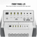 Carcasa Corsair 7000D AIRFLOW, RGB, Full Tower, White - Image 5