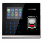 Cititor control access standalone cu cititor de amprenta Hikvision Pro Series DS-K1T201AMF, capacitate amprente: 5000, capacitate carduri Mifare: 100000, capacitate evenimente: 300000, distanta citire card: 0 la 5 cm suporta RS-485 and Wiegand (26/34), ecran LCD 2.8 inch, suporta ISUP5.0 protocol