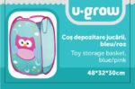 Cos depozitare jucarii , blue/roz, U-Grow - Image 2