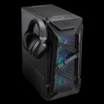 Carcasa ASUS TUF Gaming GT301, RGB, Mid Tower, Black - Image 3
