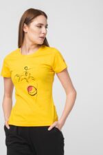 TSHIRT CASUAL F CAL PEGAS YELLOW-L - Image 4