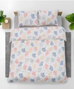 Set de pat,cearceaf cu elastic 180x200,Linden - Image 2