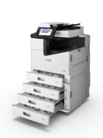 "Multifunctional inkjet Mono  WorkForce Enterprise WF-M21000 D4TW, dimensiune A3 (Printare,Copiere, Scanare, Fax), duplex, viteza 100ppm alb-negru,rezolutie 600 x 2400 dpi, Limbaje de printare:PCL5c, PCL6, PostScript 3, PDF 1.7, ESC/P, ESC/P-R, PCL5e, ESC/Page,  ESC/Page-Colour, alimentare hartie - Image 2