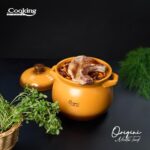 OALA CERAMICA CU CAPAC,  17x18 CM, 4.5 L, NICOLAI TAND, ORIGINI, COOKING BY HEINNER - Image 9