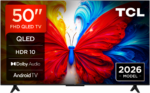 Televizor TCL QLED 50S5L, 126 cm, Smart Android TV, Full HD, Clasa F (Model 2026)