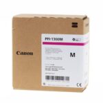 Cartus cerneala Canon PFI-1300M, magenta, capacitate 330ml, pentru Canon imagePROGRAF, PRO-2000, PRO-4000, PRO-4000, PRO-6000S.