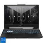 Laptop Gaming ASUS TUF Gaming F15 FX506HCB, cu procesor Intel Core i7 11800H, 15.6'' IPS, 16 GB DDR4, 1 TB, NVIDIA GeForce RTX 3050, 4GB GDDR6, Windows 10 Pro, 2 ani Garantie