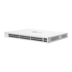 Switch TP-Link cu 52 de porturi, 48× 10/100/1000 Mbps PoE+ RJ45 Ports (Auto Negotiation/Auto MDI/MDIX),4× Gigabit SFP Slots, capacitate switch 104 Gbps, dimensiuni 17.3×13.0×1.7 in (440×330×44 mm) - Image 2
