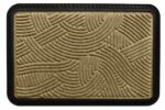 COVORAS INTRARE ANTIDERAPANT CU MARGINE CAUCIUCATA 40X60 CM, MARO, HEINNER HOME