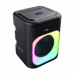 Boxe Trust Azura cu fir, wireless si BT, putere maxima RMS 50W, frecventa raspuns 100 Hz - 20.000 Hz, impendanta 4 Ohm, negru - Image 3