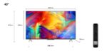Televizor Smart LED TCL 43P638 109,2 cm (43") 4K Ultra - Image 4