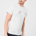 TRICOU CASUAL BICICLETE FAMILIE BARBATI LIGHT GREY-M