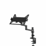 Suport laptop de birou Neomounts DS20-425BL1; pentru display-uri cu diagonale 11.6"-17.3", sistem de prindere VESA 75x75~100x100, greutate maxima suportata 5kg, tilt +90°, -30°, swivel 90°, rotate 360°, distanta fata de perete 162-494mm; inaltime reglabila manual 245-388mm; culoare negru. Garantie 5
