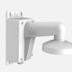 Suport de montaj pe perete cu doza de conexiuni Hikvision DS-1473ZJ- 135B, material aliaj de aluminiu, dimensiuni: Ø 136 mm × 242.92 mm × 290 mm, greutate: 1475 g