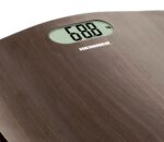 Cantar de baie Heinner Dark Bamboo 180 HBS-BRW180BB, platforma cu design de lemn, capacitate maxima: 180kg, display LCD, gradare: 100g, pornire /oprire automata, indicator baterie descarcata, baterii: 2xAAA - Image 2