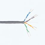 Cablu UTP CAT5e PNI U05 cu 4 perechi pentru internet 1 Gigabit si sisteme de supraveghere Rola 305m - Image 2
