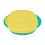 Farfurie silicon cu capac , galbena, U-Grow - Image 2