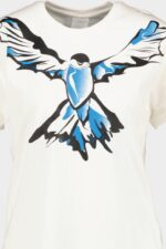 TRICOU PASARE BLUE DAMA XS - Image 2