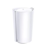 TP-Link AX6600 whole home mesh Wi-Fi 6 System, Deco X90(1-pack);  Standarde Wireless: IEEE 802.11ax/ac/n/a 5 GHz, IEEE 802.11ax/n/b/g 2.4 GHz, 1.5 GHz Quad-Core CPU, 1× 2.5 Gbps Port, 1× Gigabit Port, 4×4 MU- MIMO, WiFi Speeds: 5 GHz: 4804 Mbps (802.11ax, HE160), 5 GHz: 1201 Mbps (802.11ax), 2.4