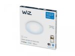 Plafoniera LED WiZ SuperSlim, Wi-Fi, Bluetooth, 16W, 1500 lm, luminaalba(2700-6500K), IP20, 29.2cm, Metal/Plastic, Alb - Image 3