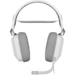 Casti Gaming Head-band Corsair HS80 RGB USB, Wired, Alb - Image 3