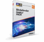 Licenta retail Bitdefender Family Pack - protectie anti-malwarecompleta pentru toata familia, disponibila pentru Windows, macOS, iOS si Android, valabila pentru 1 an, 15 dispozitive, new.
