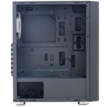 Carcasa SPACER SPCS-GC-RAINBOW, RGB, Mid Tower, Black - Image 7