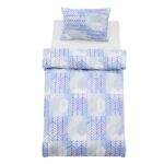 Set de pat single bumbac, 92 gsm, Arrow