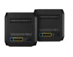 Kit Routere Wireless Asus GT6(B-2-PK)Black, tri-band, WI-FI 6, Standard retea: WiFi 6 (802.11ax), IPv4, IPv6, Backwards compatible with 802.11a/b/g/n/ac Wi-Fi, segment AX10000, , 2.4GHz  574Mbps, 5G-1Hz 4804Mbps, 5G-2 4804Mbps, 9 antene interne, Procesor 1.7Ghz, 256mb flash, 512mb ram, interfata: 1 - Image 3