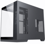 Carcasa gaming Serioux Shadow, fara sursa, tip  middle tower, USB2.0x+HD Audio, USB3.0, porturi rezervate pentru ventialtor: MN 2x120mm ventilatoare ARGB (incluse), spate:1x120mm ventilator RGB (inclus), sus 3x120mm/2x140mm, controler 4 porturi, drive bays: HDD de 3.5'' x2, SSd de 2.5'' x1, Sloturi - Image 5