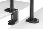 Suport 2 monitoare SeriouxMM66-C024, brat articulat monitor, compatibilitate dimensiune ecran 17"-32",  greutate maximă suportata: (per ecran): 9kg, VESA: 75x75, 100x100, inclinare: +45°~-45°, pivotare: +90°~-90°, rotația ecranului: + 180°~-180°, instalare: clemă, grommet - Image 14