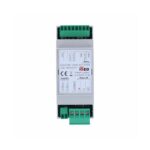 Actuator electric STYLOS SMART ISEO; 3 input(2 digital si 1 balanced) si 2 output;3 intrari multipoint Serial LOCKBUS pentru alimentare si date; Setare cu jumperi; Temperatura de operare:-10/+60°C; Tensiune alimentare: 8VDC to 30VDC 0.5A; Dimensiuni: 90 x 36 x 58 mm