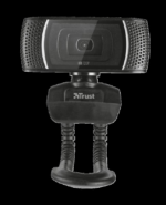 Camera Web Trust Trino, rezolutie video HD, USB 2.0, Negru - Image 2