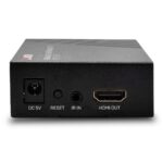 Lindy HDMI & IR over 100Base-T IP Receiver  Description  Add additional HDMI over IP receivers to create larger networked distribution setups Simple, scalable solution for developing 1-to-many or many-to-many installations Supports resolutions up to 1920x1080@60Hz 4:4: 4 8bit Supports IR extension - Image 2