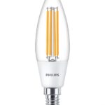 Bec LED Philips Classic B35, Ultra Efficient Light, E14, 2.3W (40W), 485lm, lumina neutra (4000K)