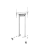 Stand mobil motorizat Neomounts by Newstar, 37"-100", 110 kg, VESA 800x600, alb - Image 2