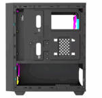 Carcasa PRO GAMING ARROW, RGB, Mid Tower, Black - Image 2
