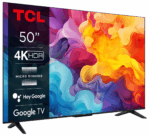 Televizor LED TCL 50P61B, 50''(126cm), 4K, Smart TV, Negru - Image 2