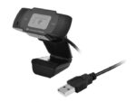 Camera Web Conceptronic AMDIS, rezolutie video HD, USB 2.0, Negru - Image 5