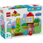 GRADINA SI CASA DIN COPAC A PURCELUSEI PEPPA, LEGO 10431