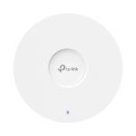 TPLINK ACCES POINT AX6000 LONG RANGE EAP683 LR, Interfata: 1 x 2.5G POE+ , alimentare: 802.3at PoE, Alimentatorul DC nu este inclus in pachet, Consum Energie: 20.43W, Antena:  2.4 GHz: 4× 4 dBi, 5 GHz: 4× 5 dBi, Montare: Tavan/perete (kit-uri de montare incluse), Standarde Wireless: IEEE