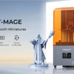 Imprimanta 3D Creality Halot-MAGE cu rasina, Tehnologie SLA, Stereolitografie, sursa 100W, dimensiuni printare: 228*128*230mm, Dimensiuni imprimanta: 333*270*608mm, Viteza:1-5s/strat, Inaltime strat:0.05-0.15mm, LCD 10.3", rezolutie: 8K(7680x4320), transfer fisier: USB drive, rasina:405nm, Software
