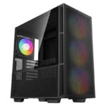 Carcasa DEEPCOOL CH560, RGB, Mid Tower, Black